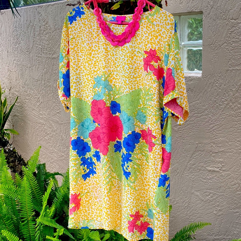 Caroline Hill Tropical CRUISE Dress